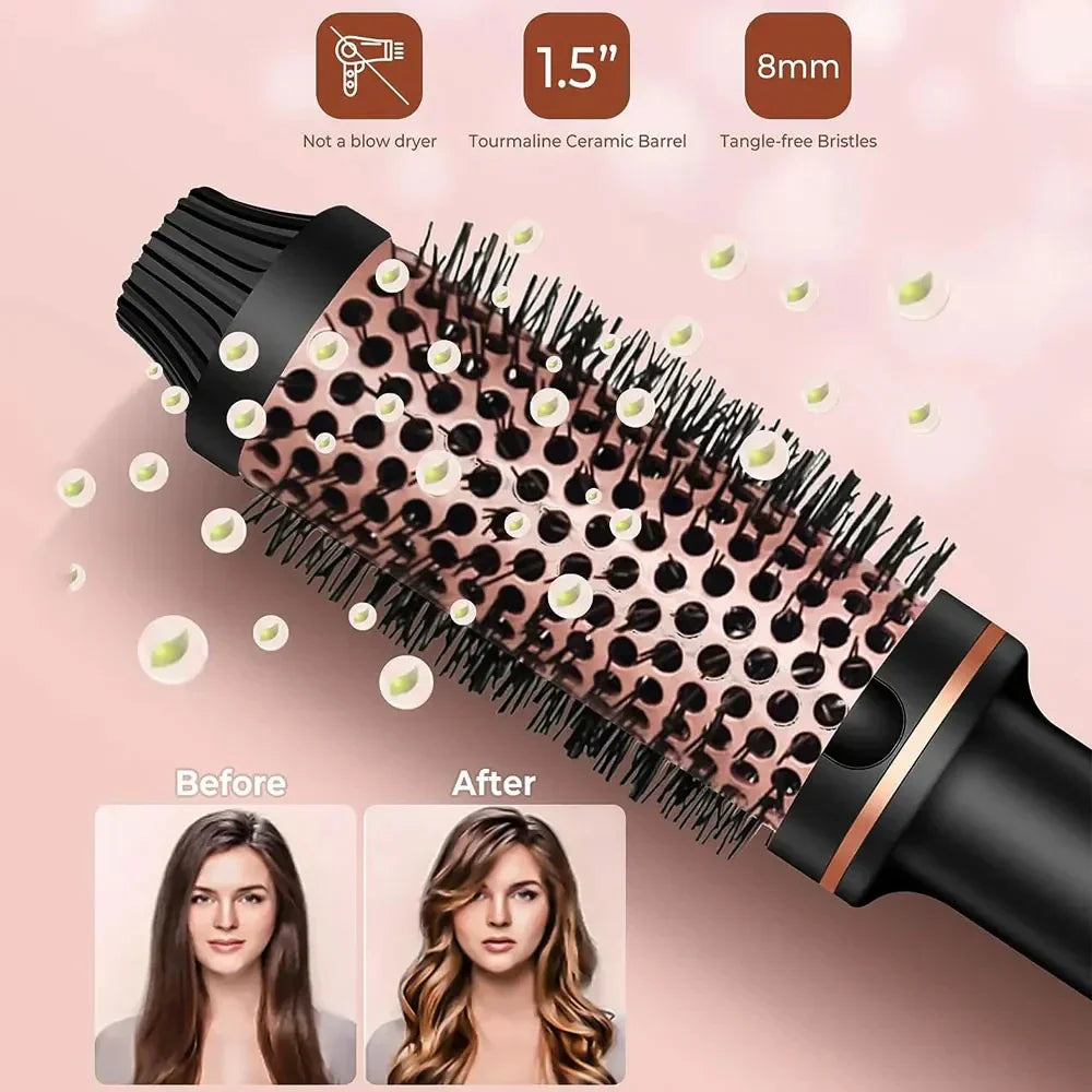3-in-1 Hair Styling Tool with Ion Technology and Burn Prevention Design