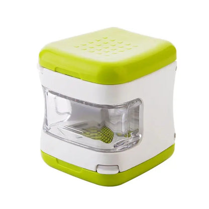 Garlic Press - Ergonomic Stainless Steel Multi-Tool for Garlic & Ginger