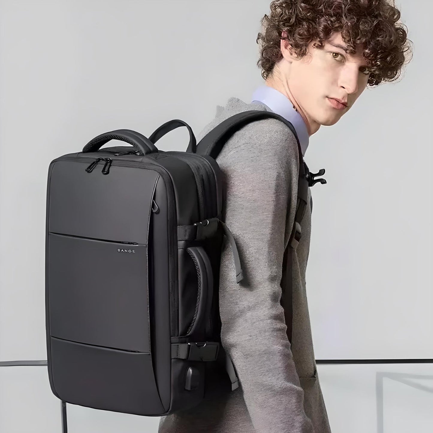 Versatile Traveler's Backpack with USB Charging