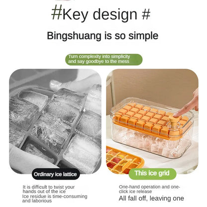 32-Cavity Flexible Ice Maker Tray