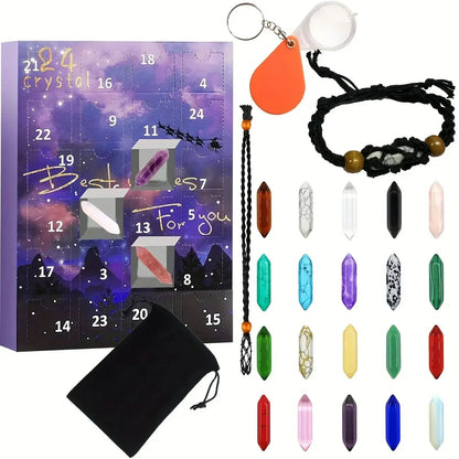 Gemstone Advent Calendar for Children – 24-Day Countdown