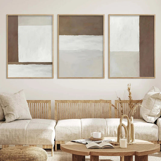 Elegant Geometric Canvas Art for a Contemporary Home