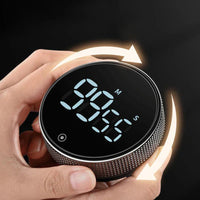 Baseus Black Glossy Rotating Countdown Timer Pro