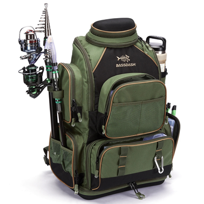 Adjustable Fishing Backpack for Anglers – Waterproof Design