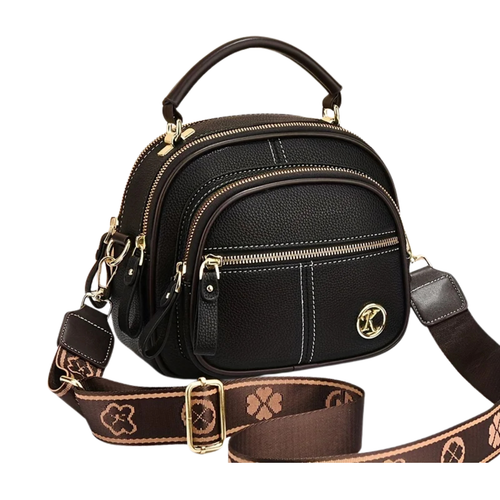 Stylish Leather Handbag for Women with Adjustable Shoulder Strap
