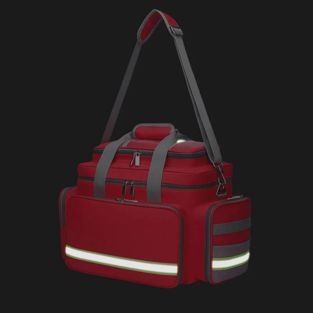Water-Resistant Medical First Aid Kit with High Capacity