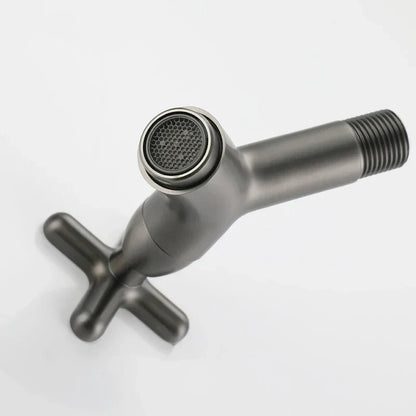 Solid Brass Wall-Mounted Cold Water Faucet