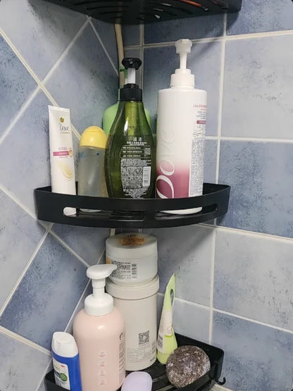 Self-Adhesive Shower Storage Solution – Waterproof, No Drilling Required
