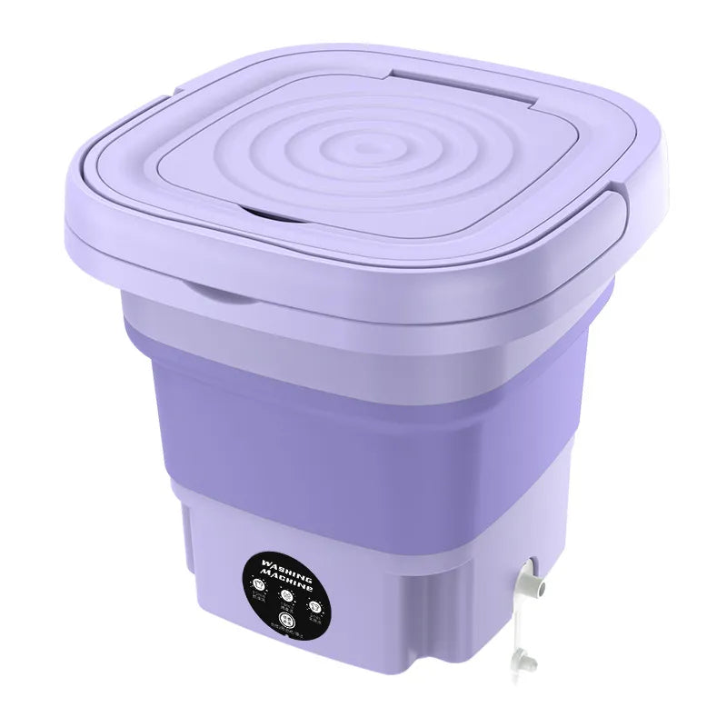 Compact 8L Folding Washer for Effortless Laundry Days