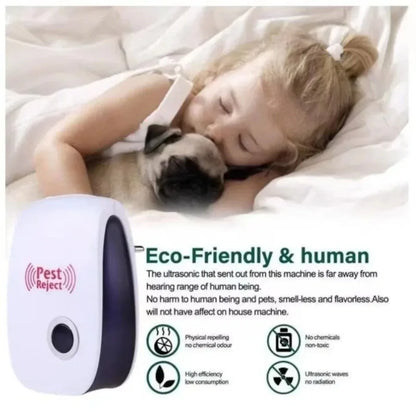 Smart Ultrasonic Pest Control Plug for Indoor Spaces