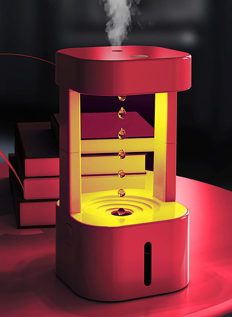 Waterfall Air Humidifier with Anti-Gravity Technology