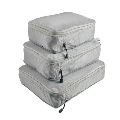 Ultimate Travel Compression Cubes for Efficient Packing - 3 Pack