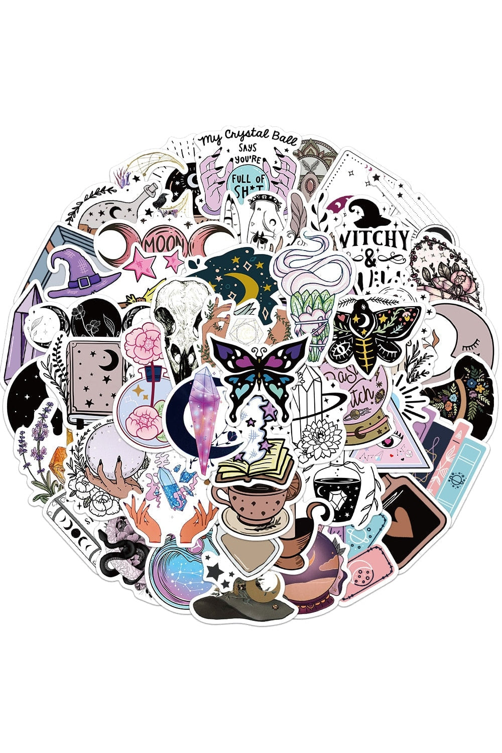 Graffiti Sticker for Apothecary Decor