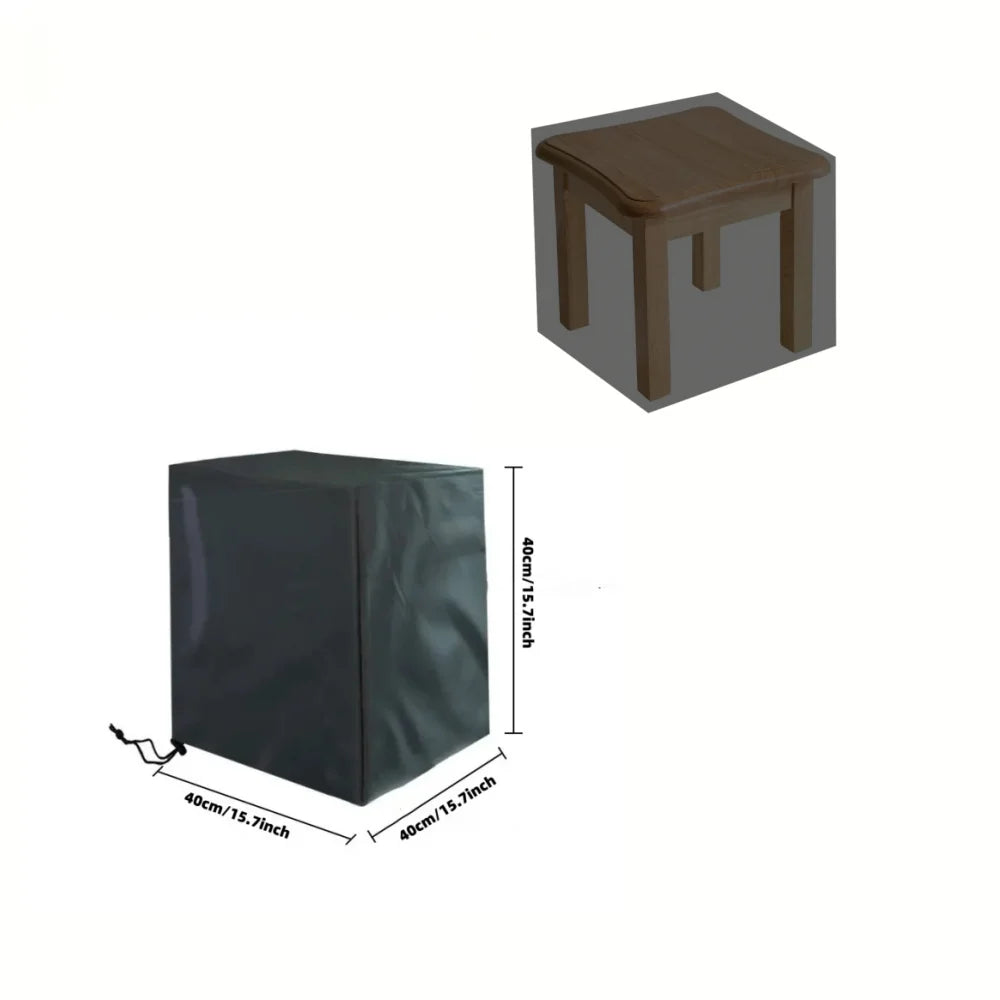Outdoor Stackable Chair Cover | Waterproof & UV-Resistant | 210D Oxford