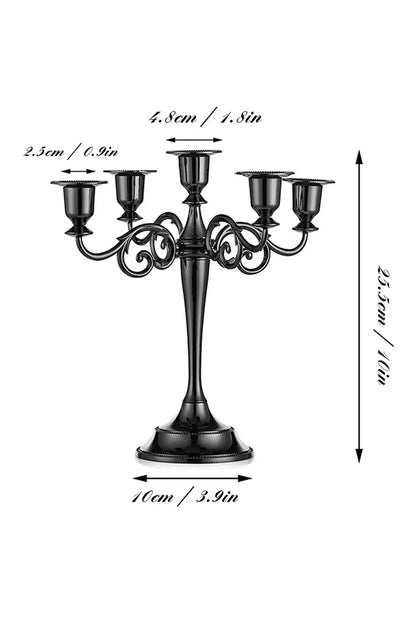 Elegant European Candle Holder for a Stylish Ambiance