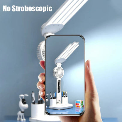 Smart Table Lamp with Four Heads – 3-in-1 Multifunctional Design