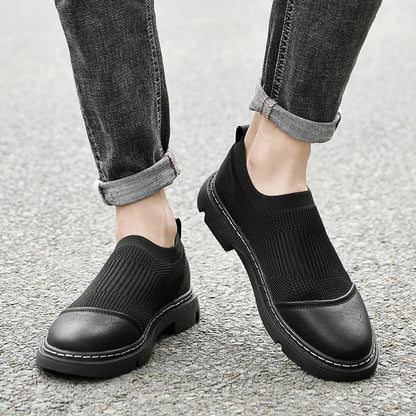 Versatile Soft Leather and Mesh Loafers for Every Occasion
