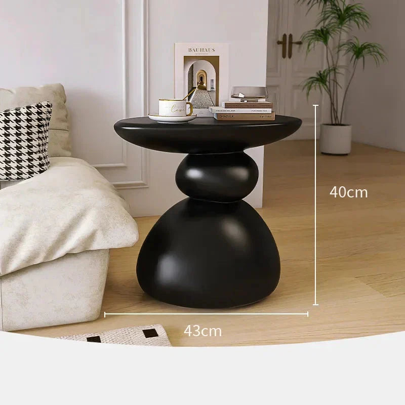Scandinavian Minimalist Side Table – Elegant Nightstand or Coffee Table