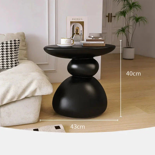 Scandinavian Minimalist Side Table – Elegant Nightstand or Coffee Table