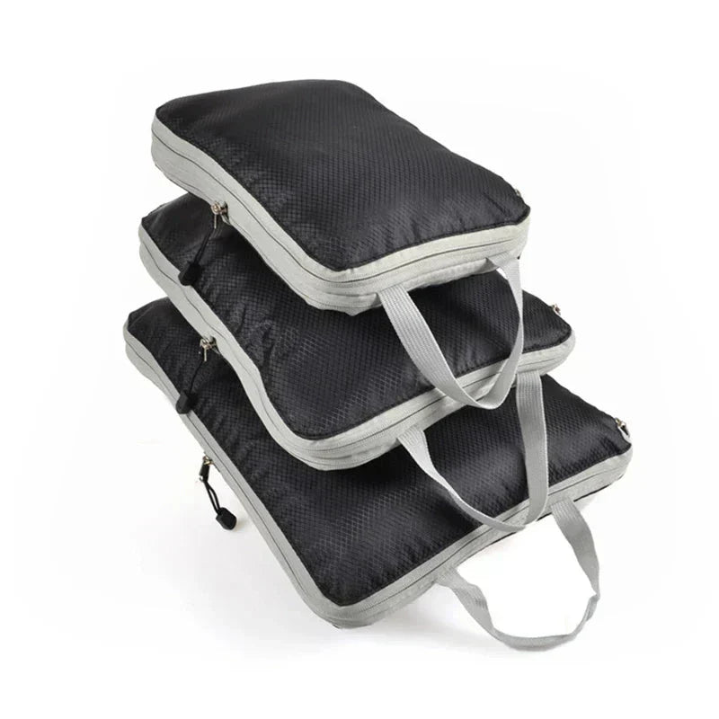 Ultimate Travel Compression Cubes for Efficient Packing - 3 Pack