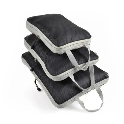 Ultimate Travel Compression Cubes for Efficient Packing - 3 Pack
