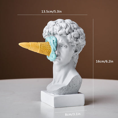 Elegant Modern Abstract Sculpture for Home and Office