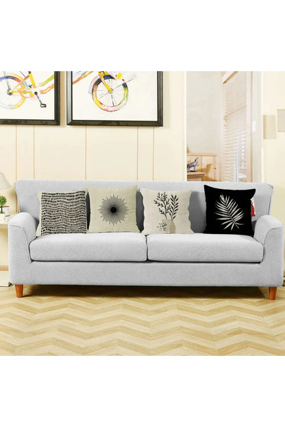 Geometric Black Pillow Cover