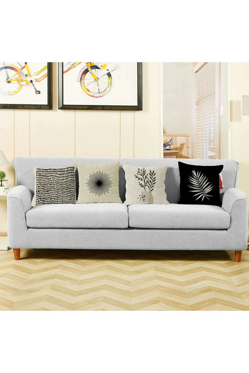Geometric Black Pillow Cover