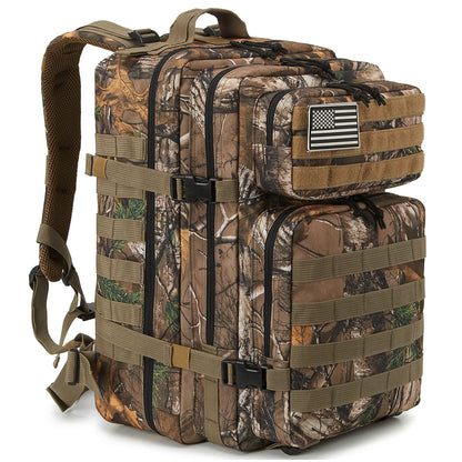 45L Camo Tactical Backpack for Military Use