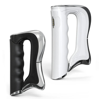 Rechargeable Handheld Muscle Massager with Microcurrent & Vibration – 3 Modes