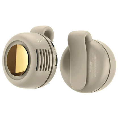 Bladeless Fan with Waist Mount – 360° Adjustable Design