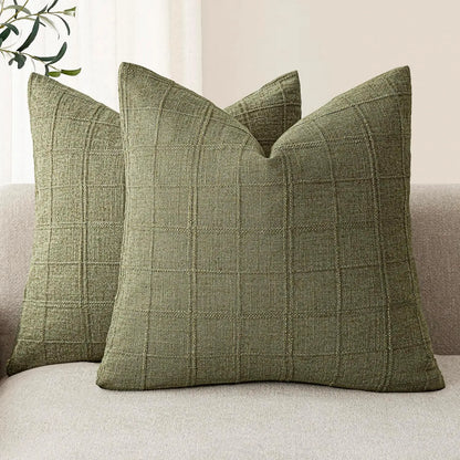 Chenille Cushion Cover in Bohemian Style