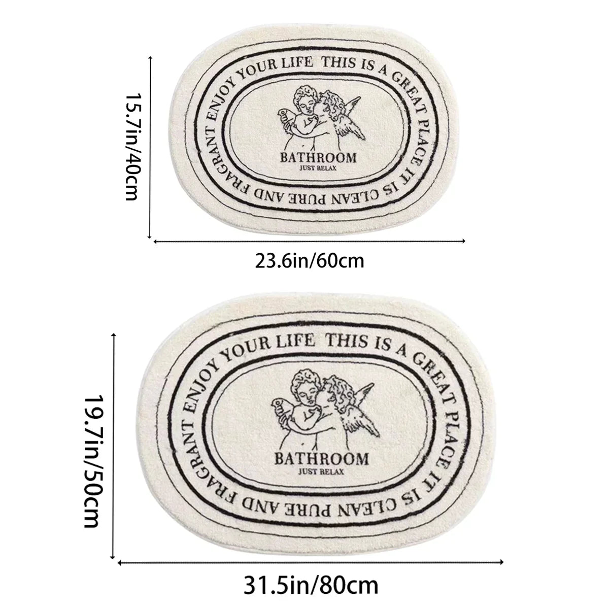 Non-slip Bath and Floor Mat - Comfort Style