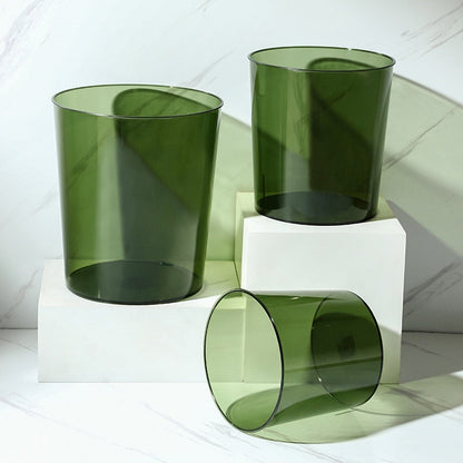 Clear Waste Bin – See-Through Garbage Container
