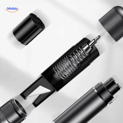 3-in-1 Emergency Tool with Glass Breaker and Seatbelt Cutter - Buy 1 Get 1 Free