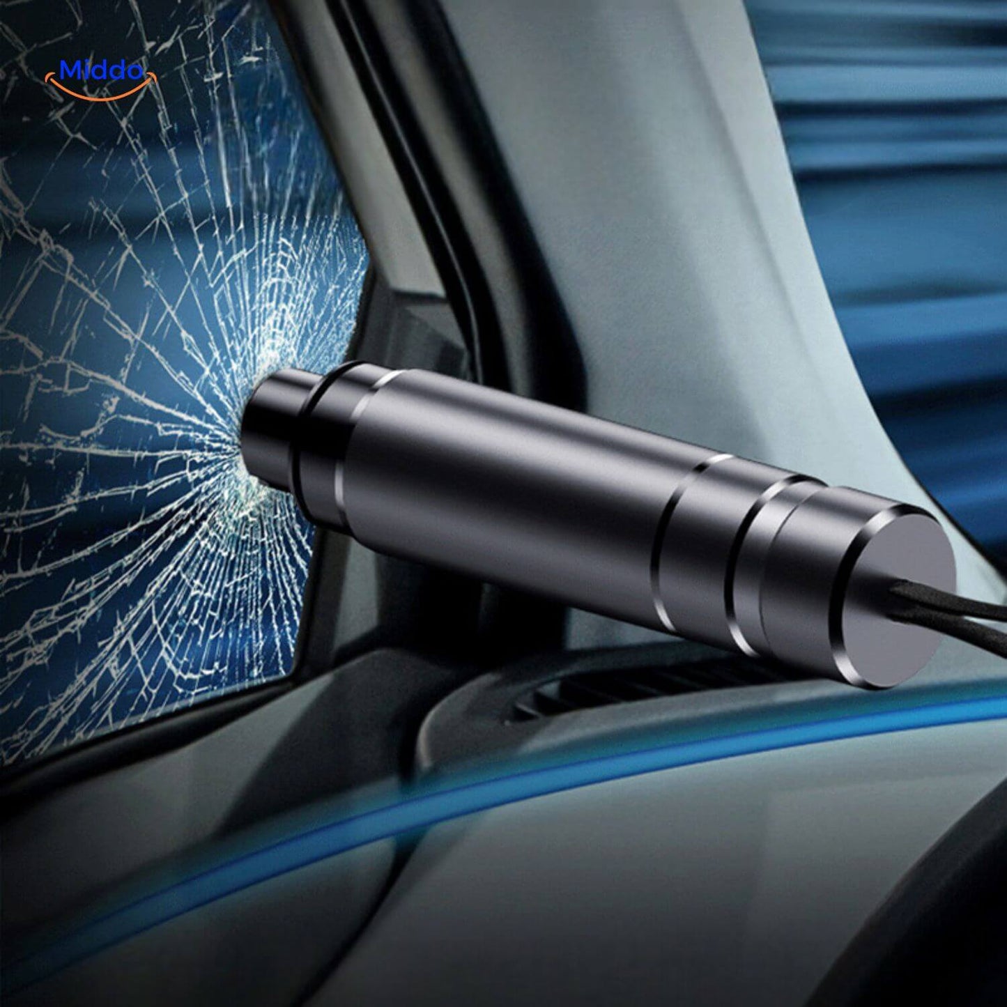 3-in-1 Emergency Tool with Glass Breaker and Seatbelt Cutter - Buy 1 Get 1 Free