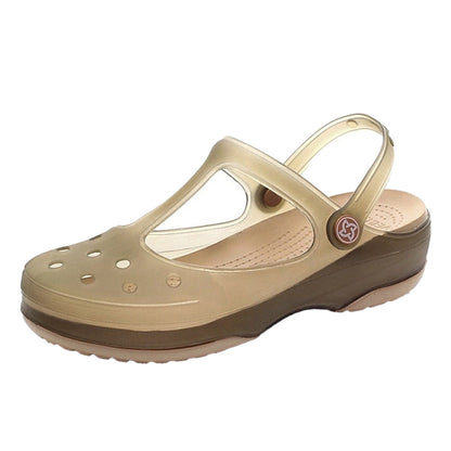 Flat Wedge Clogs for Women – Comfortable Slippers
