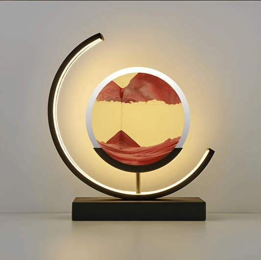 Calming Sand Movement with Ambient Lighting