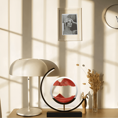 Calming Sand Movement with Ambient Lighting