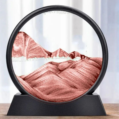 Tranquil Depths | Mesmerizing 3D Sand Art | Serene Flowing Effect