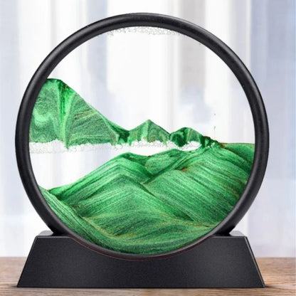 Tranquil Depths | Mesmerizing 3D Sand Art | Serene Flowing Effect