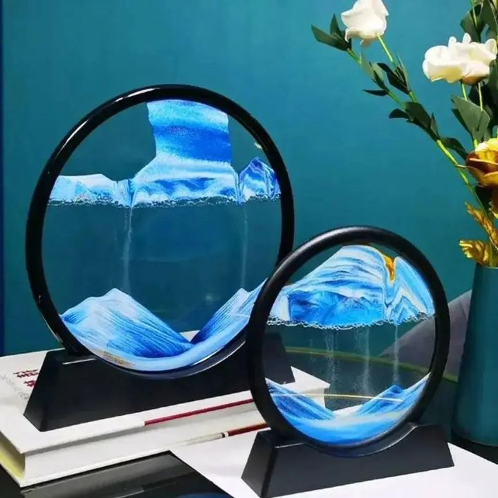 Tranquil Depths | Mesmerizing 3D Sand Art | Serene Flowing Effect