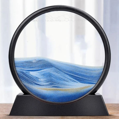 Tranquil Depths | Mesmerizing 3D Sand Art | Serene Flowing Effect