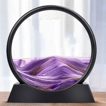 Tranquil Depths | Mesmerizing 3D Sand Art | Serene Flowing Effect