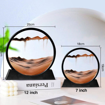 Tranquil Depths | Mesmerizing 3D Sand Art | Serene Flowing Effect