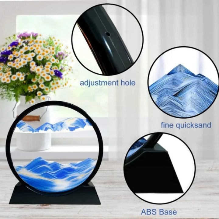 Tranquil Depths | Mesmerizing 3D Sand Art | Serene Flowing Effect