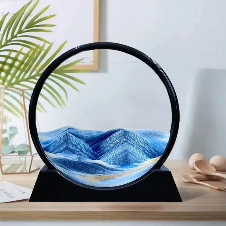Tranquil Depths | Mesmerizing 3D Sand Art | Serene Flowing Effect