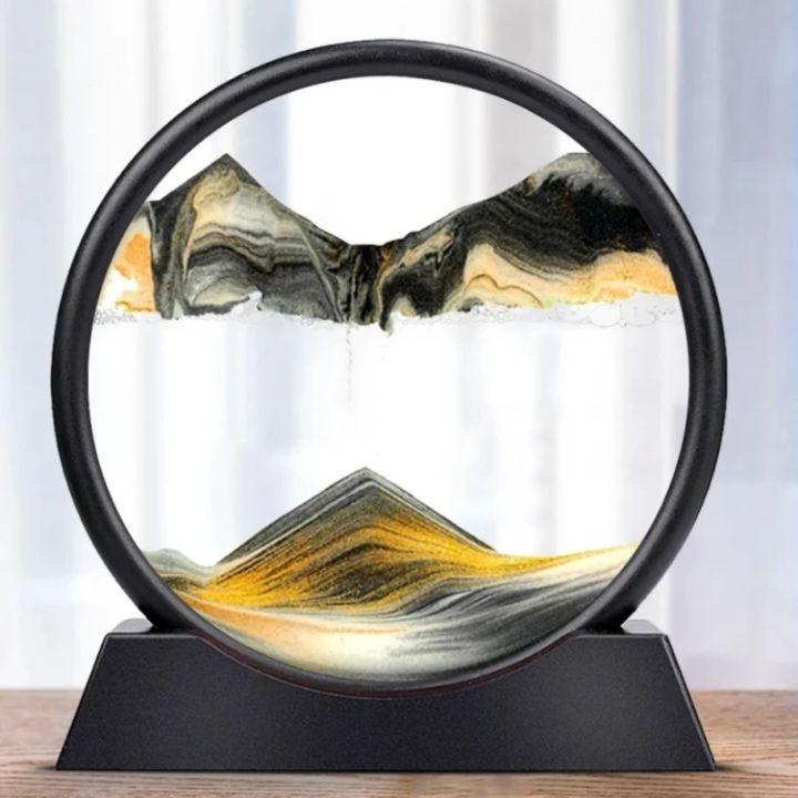Tranquil Depths | Mesmerizing 3D Sand Art | Serene Flowing Effect