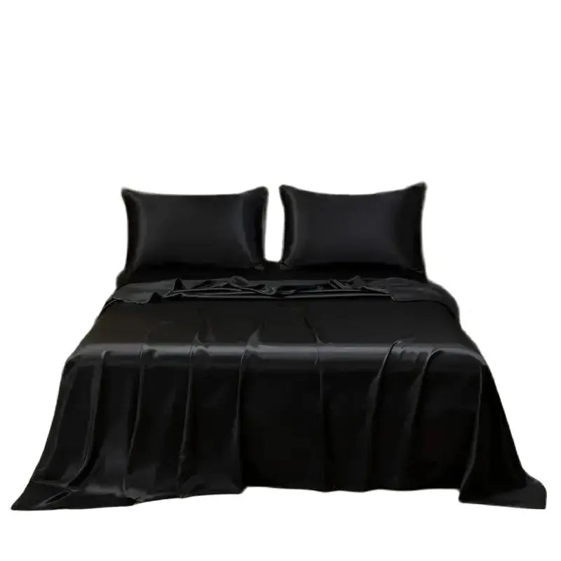Revitalizing Satin Bedding Set | Lightweight, Breathable Comfort | Soft Pillow Covers | DreamWeave