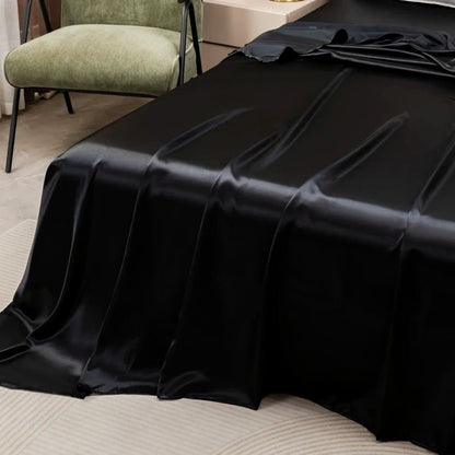 Revitalizing Satin Bedding Set | Lightweight, Breathable Comfort | Soft Pillow Covers | DreamWeave